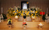 淡い色の花祭壇で執り行う神道の葬場祭・くみん斎場中野新井薬師の葬儀事例と費用